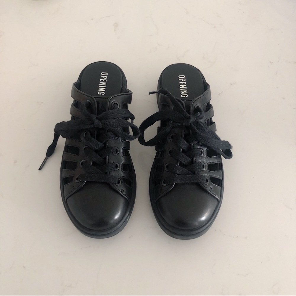 NWB Black Opening Ceremony Mules
